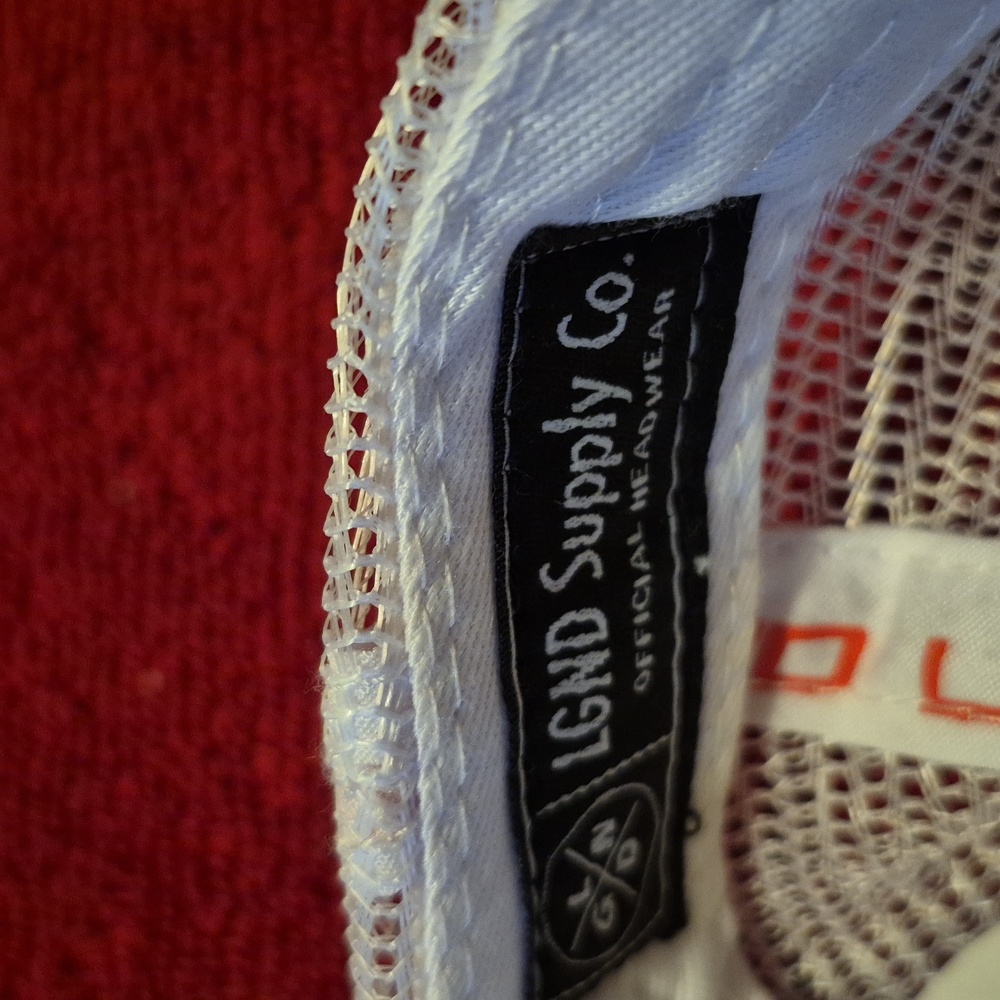 White Mesh Cap - Picture 2 of 4